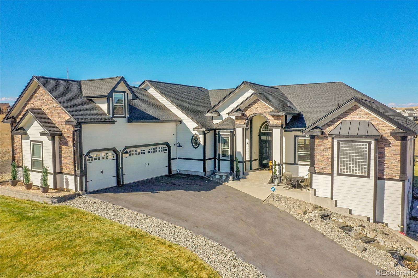 5 Acres of Land with Home for Sale in Elizabeth, Colorado