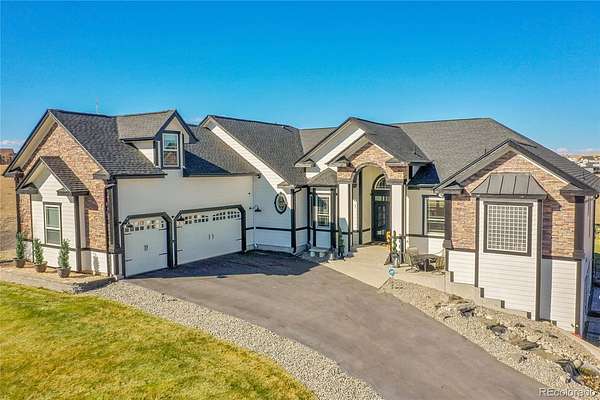 5 Acres of Land with Home for Sale in Elizabeth, Colorado