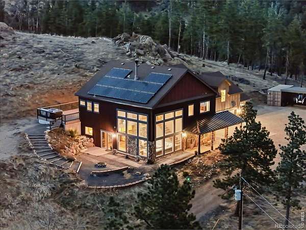 16.6 Acres of Land with Home for Sale in Bellvue, Colorado