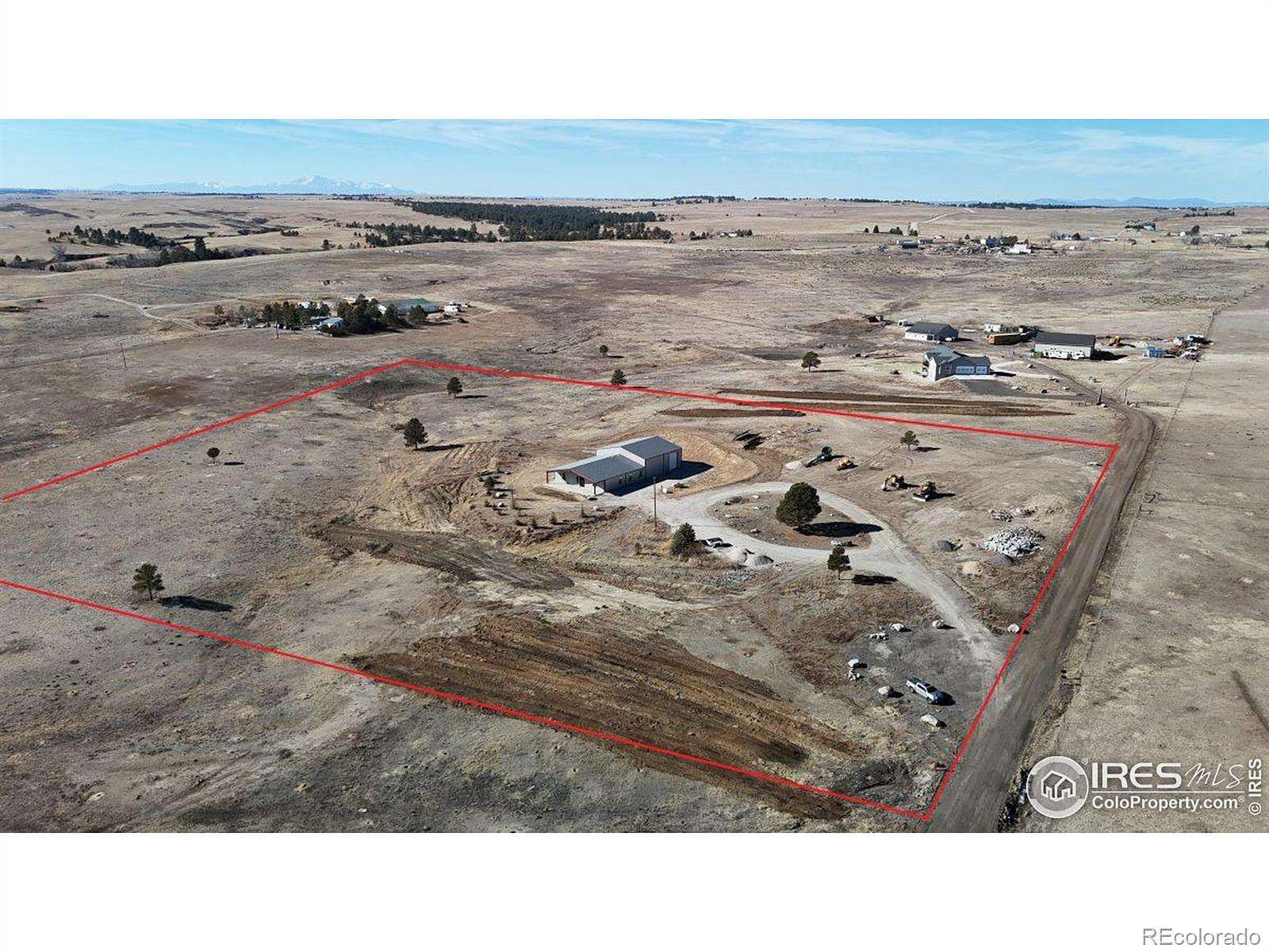 10 Acres of Land with Home for Sale in Kiowa, Colorado