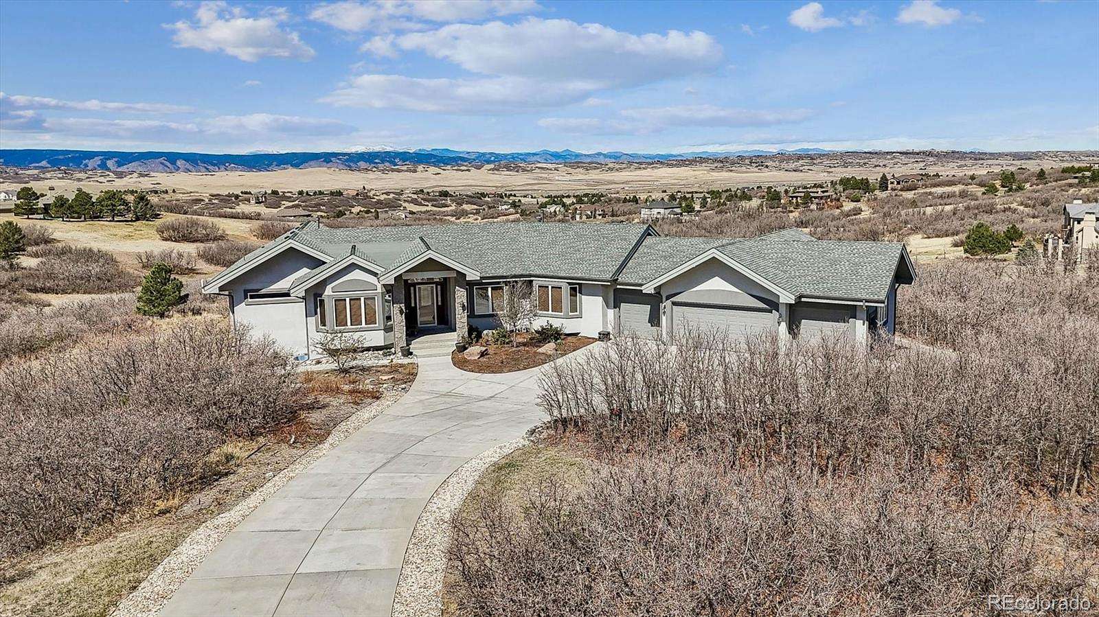 5 Acres of Land with Home for Sale in Castle Rock, Colorado