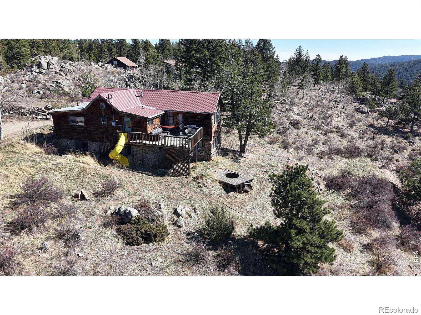 8.44 Acres of Land with Home for Sale in Nederland, Colorado