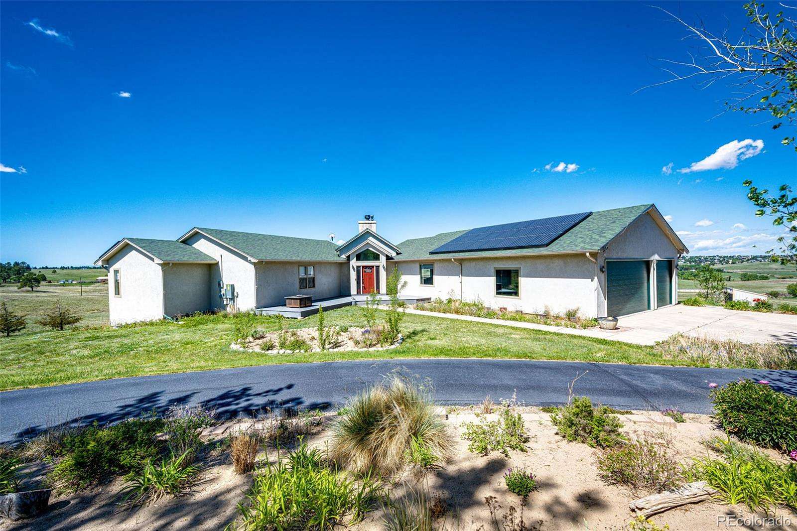 40 Acres of Land with Home for Sale in Elizabeth, Colorado