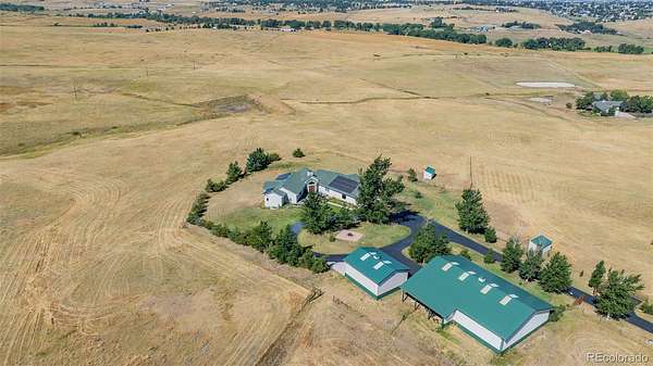 40 Acres of Land with Home for Sale in Elizabeth, Colorado