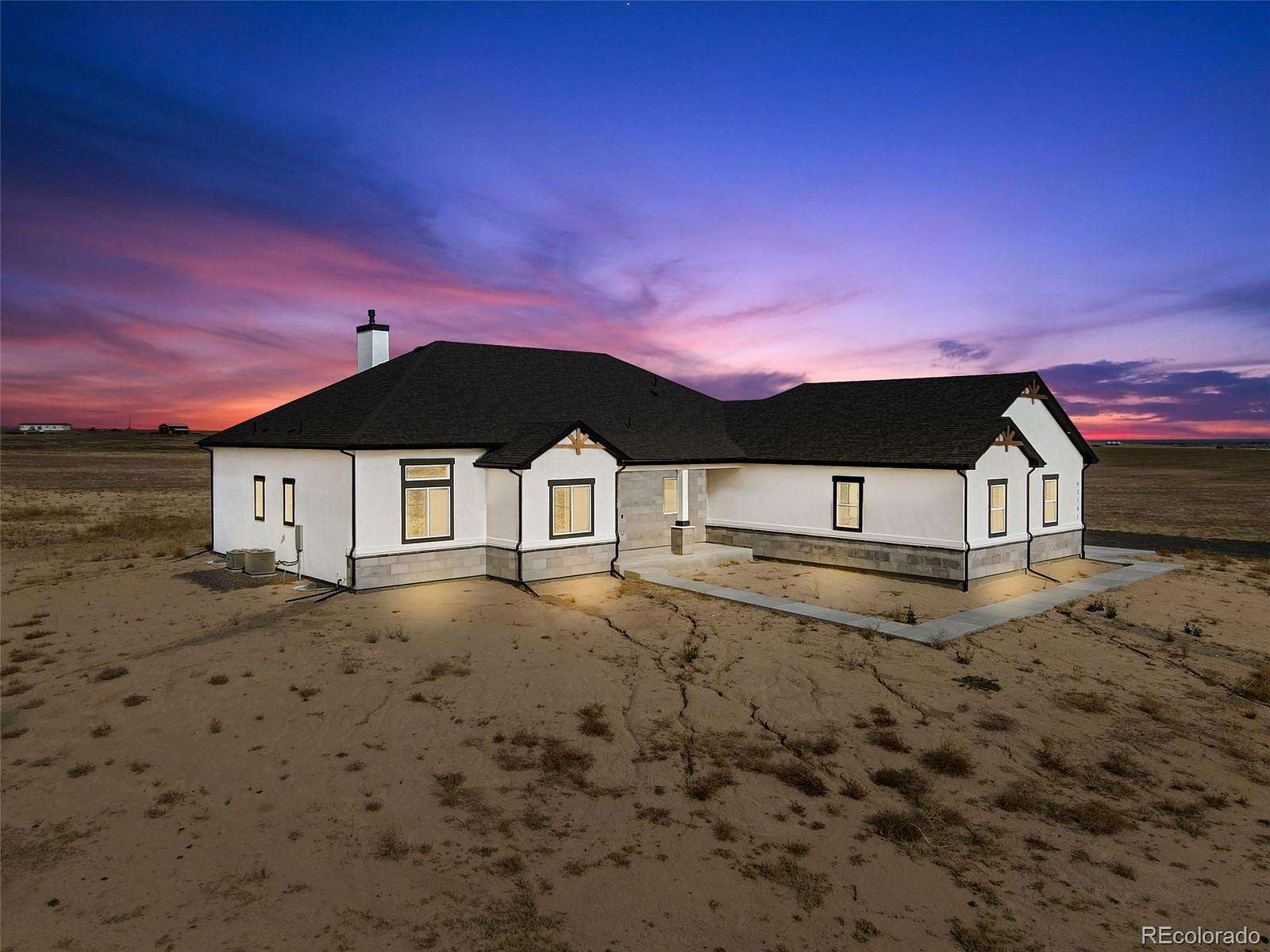 40.8 Acres of Agricultural Land with Home for Sale in Strasburg, Colorado