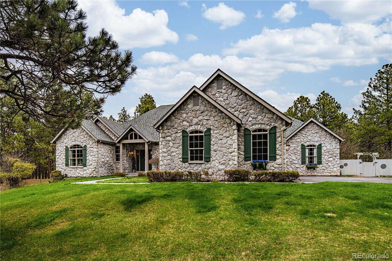 5 Acres of Land with Home for Sale in Colorado Springs, Colorado