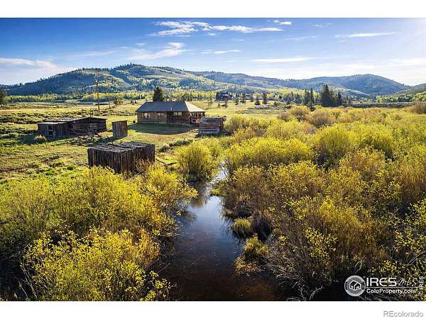 31.8 Acres of Recreational Land with Home for Sale in Walden, Colorado