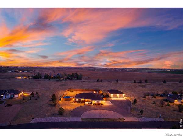 3.84 Acres of Land with Home for Sale in Fort Morgan, Colorado