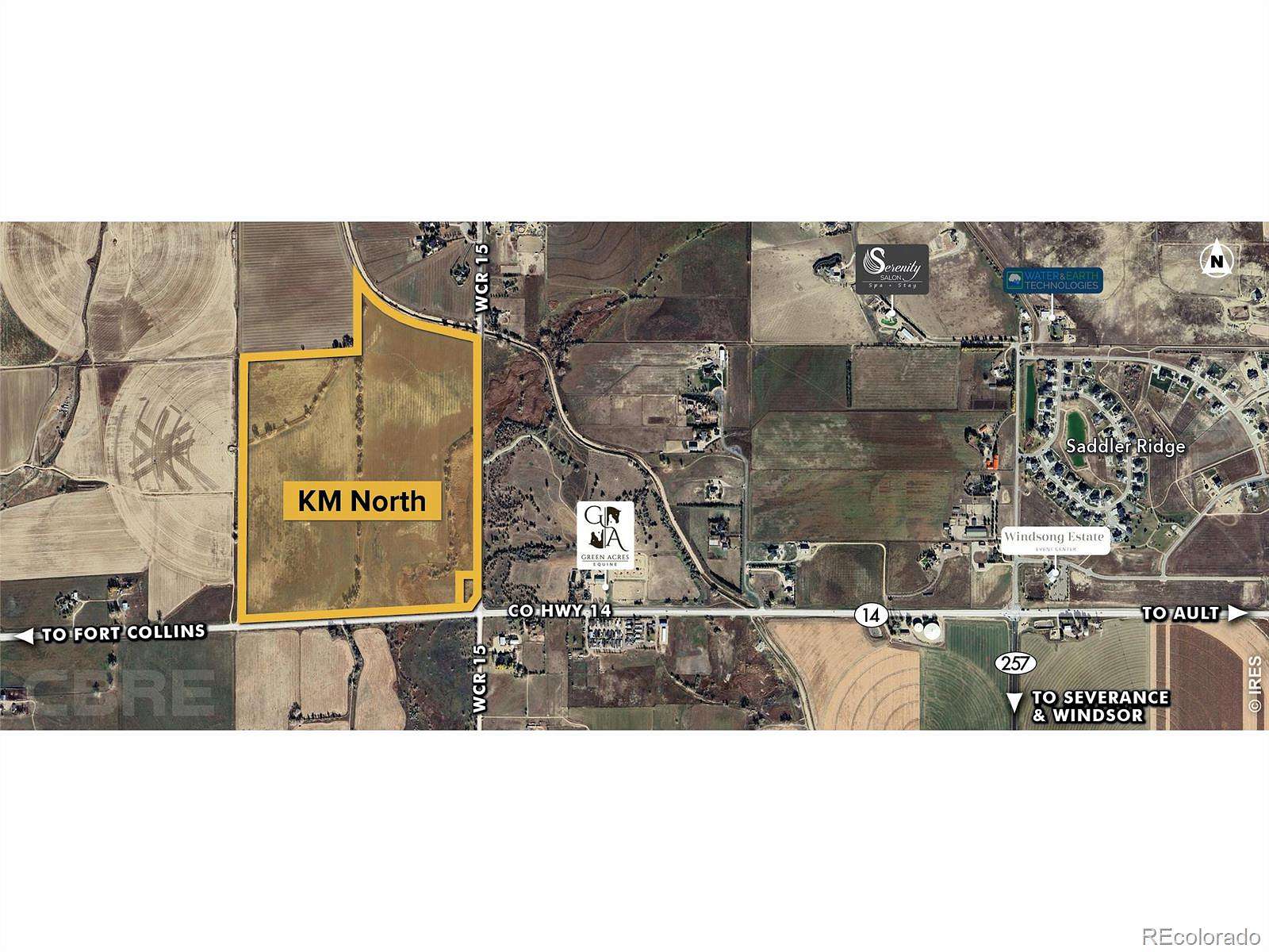 150 Acres of Land for Sale in Fort Collins, Colorado