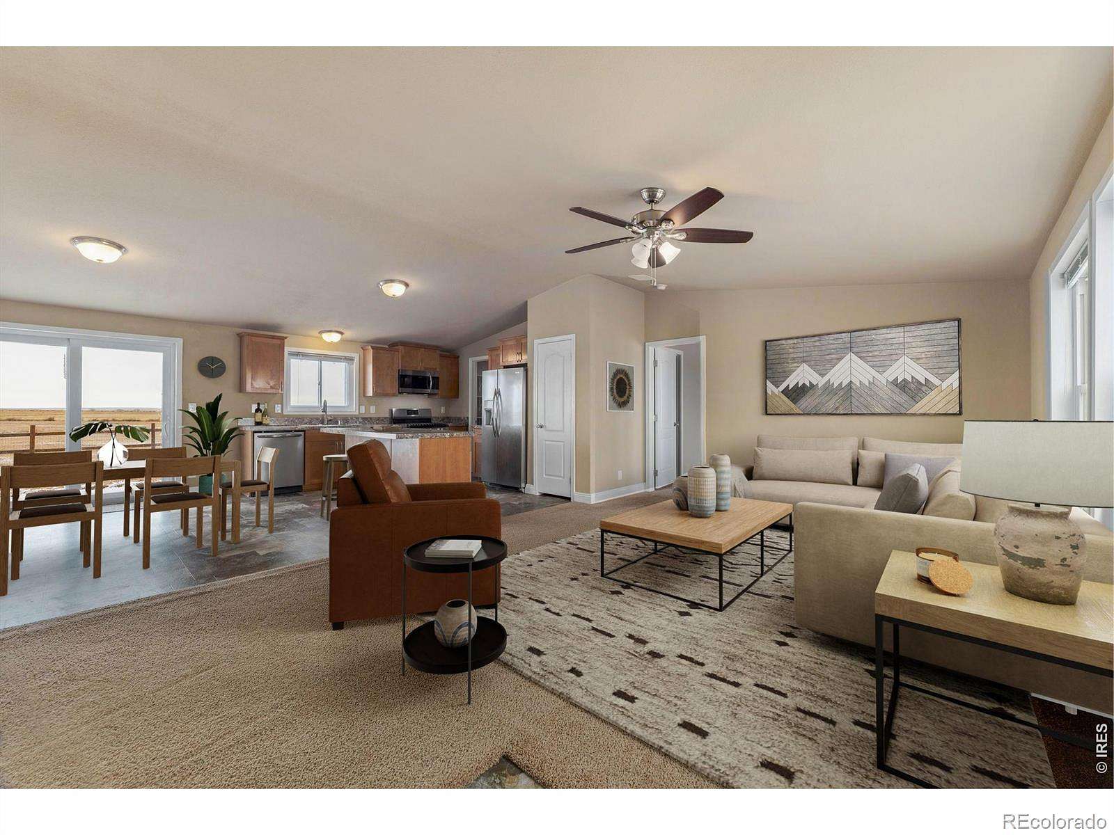 10.3 Acres of Land with Home for Sale in Briggsdale, Colorado