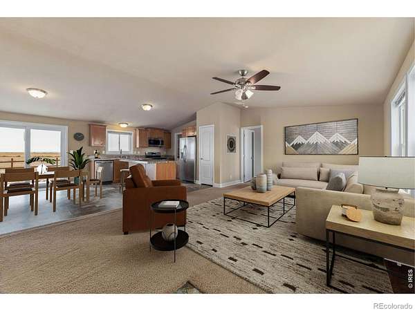 10.3 Acres of Land with Home for Sale in Briggsdale, Colorado