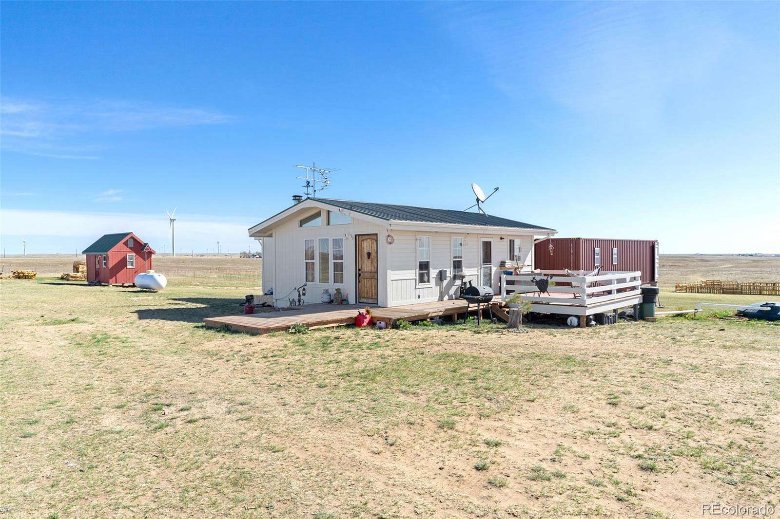 39.4 Acres of Land with Home for Sale in Calhan, Colorado