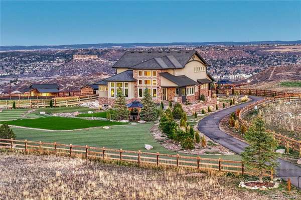 35.4 Acres of Agricultural Land with Home for Sale in Castle Rock, Colorado
