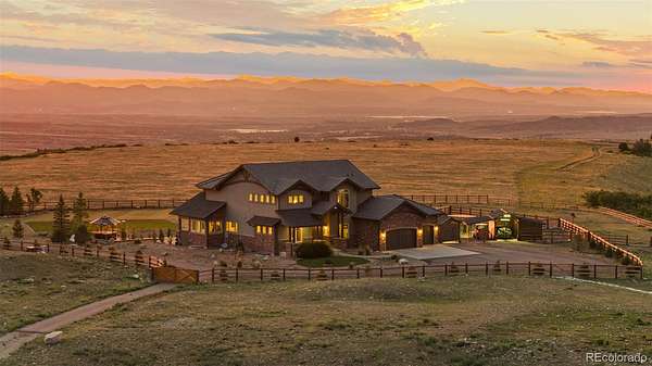 35.4 Acres of Agricultural Land with Home for Sale in Castle Rock, Colorado