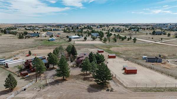 3.47 Acres of Land with Home for Sale in Parker, Colorado