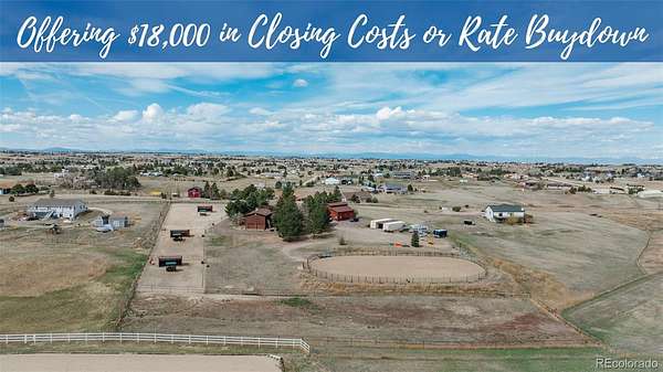 3.47 Acres of Land with Home for Sale in Parker, Colorado