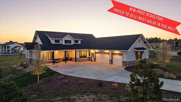 1.5 Acres of Land with Home for Sale in Franktown, Colorado