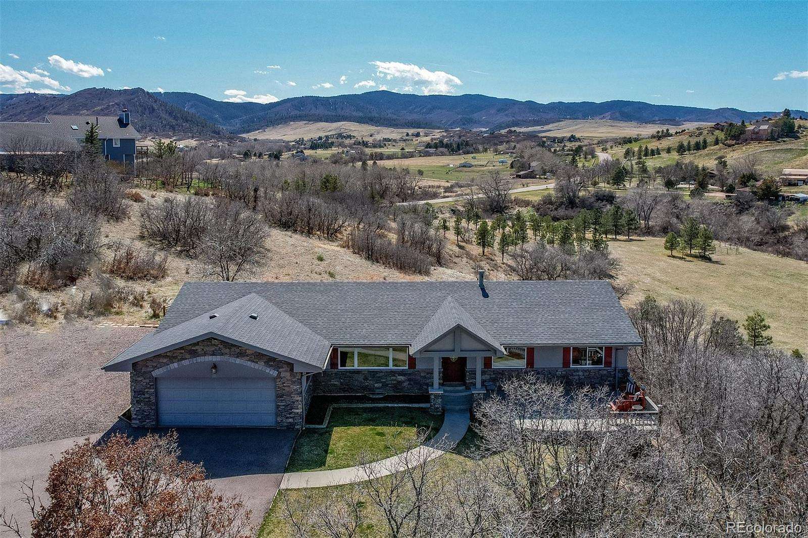5 Acres of Land with Home for Sale in Sedalia, Colorado