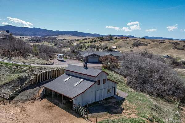 5 Acres of Land with Home for Sale in Sedalia, Colorado