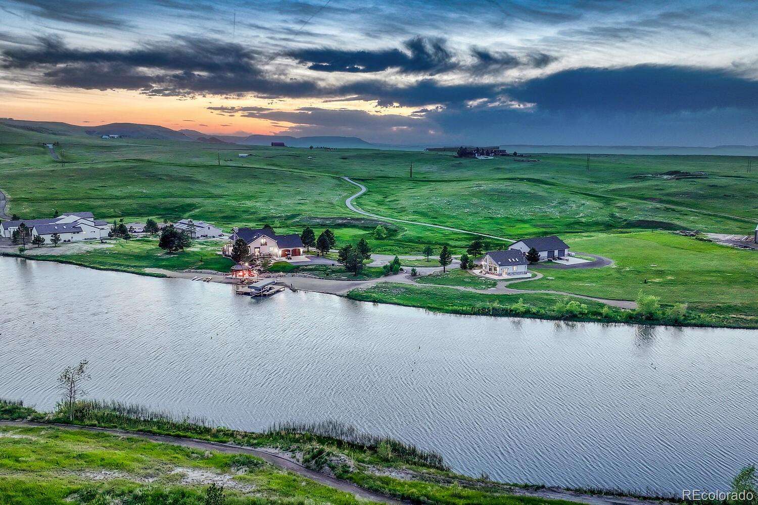 35 Acres of Land with Home for Sale in Larkspur, Colorado