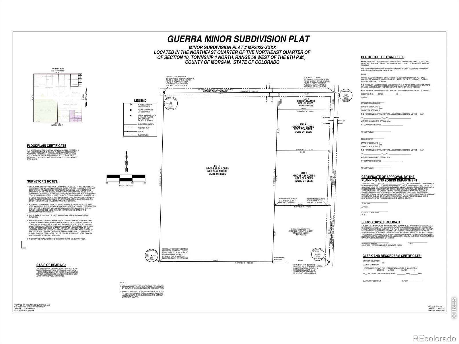 1.38 Acres of Residential Land for Sale in Weldona, Colorado
