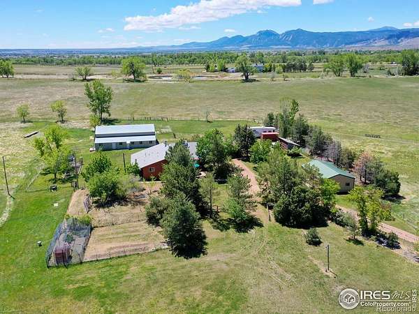 38.4 Acres of Land with Home for Sale in Longmont, Colorado