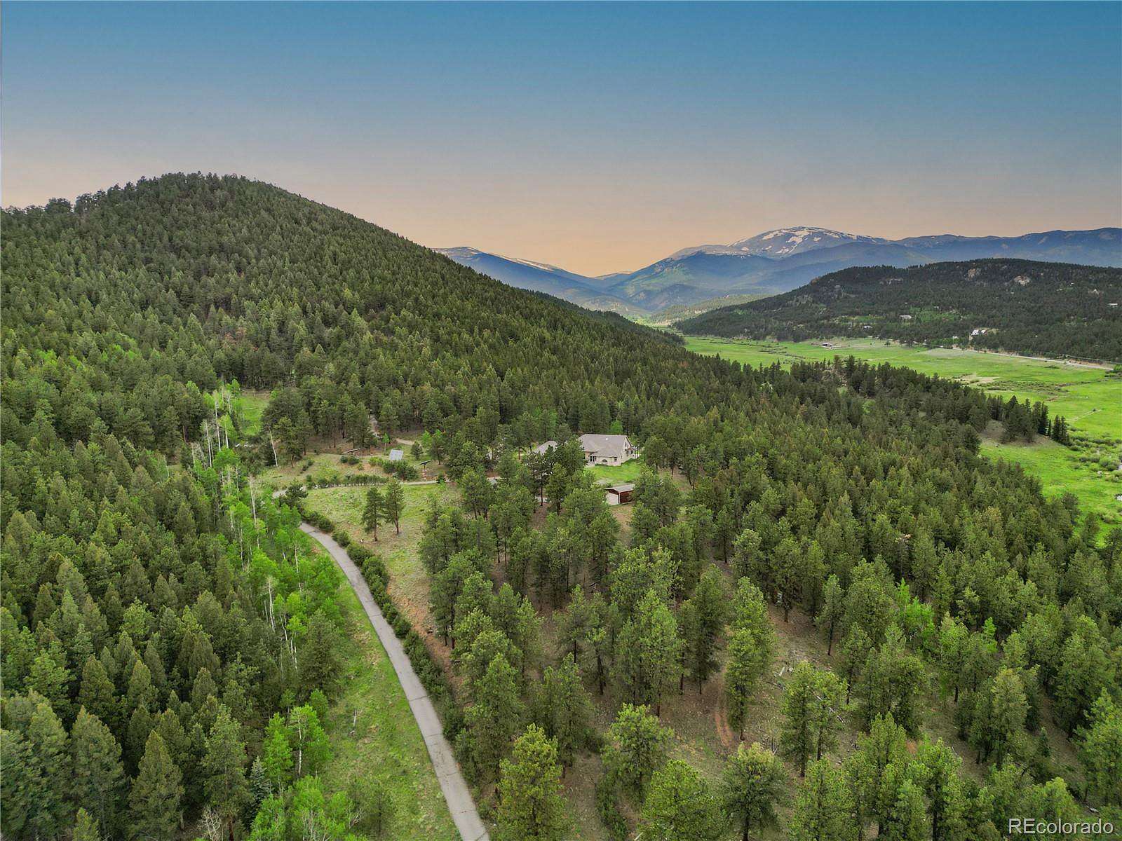 27.1 Acres of Land with Home for Sale in Bailey, Colorado
