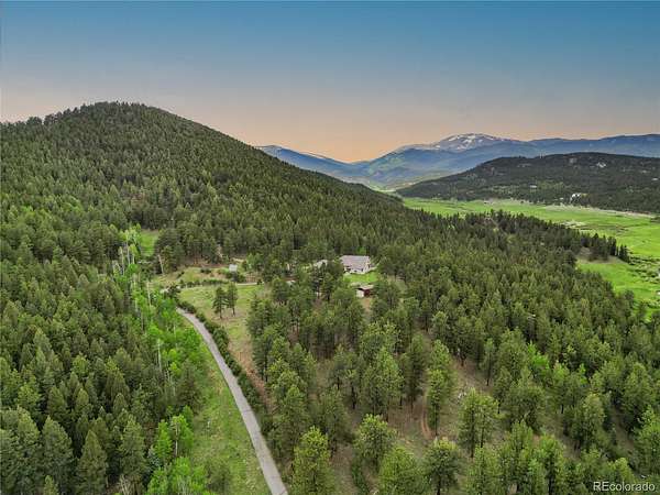 27.1 Acres of Land with Home for Sale in Bailey, Colorado