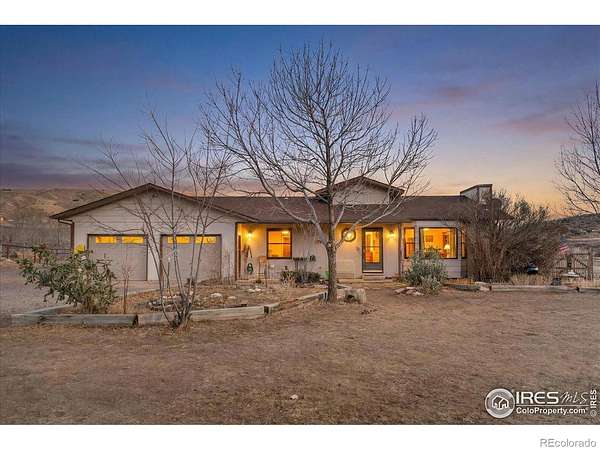 6.1 Acres of Land with Home for Sale in Loveland, Colorado