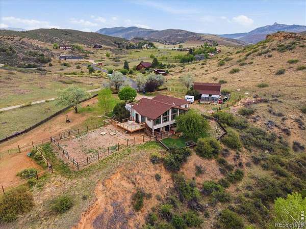 6.1 Acres of Land with Home for Sale in Loveland, Colorado