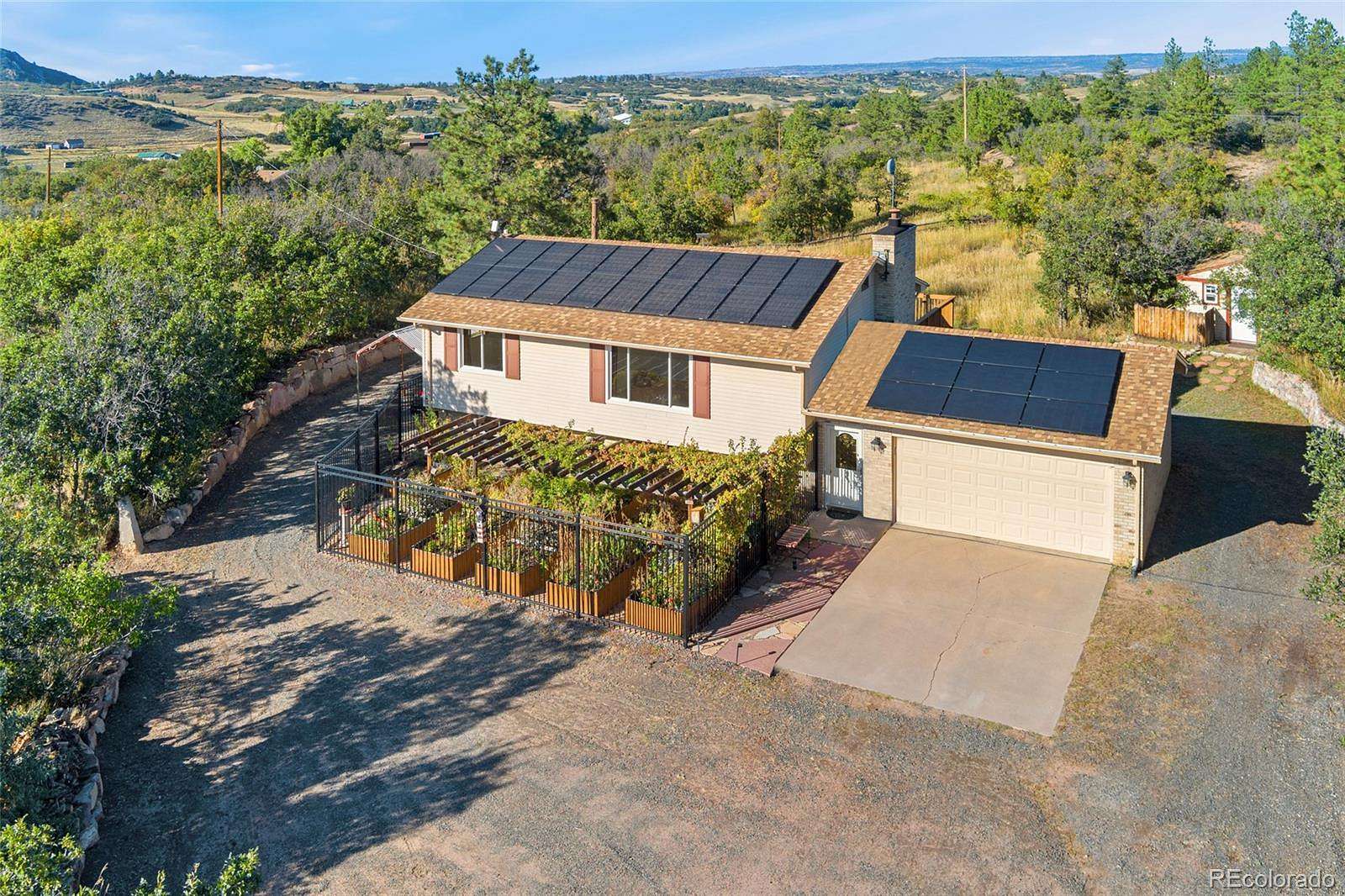 6.3 Acres of Land with Home for Sale in Sedalia, Colorado