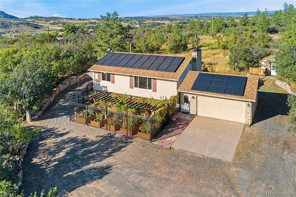 6.3 Acres of Land with Home for Sale in Sedalia, Colorado