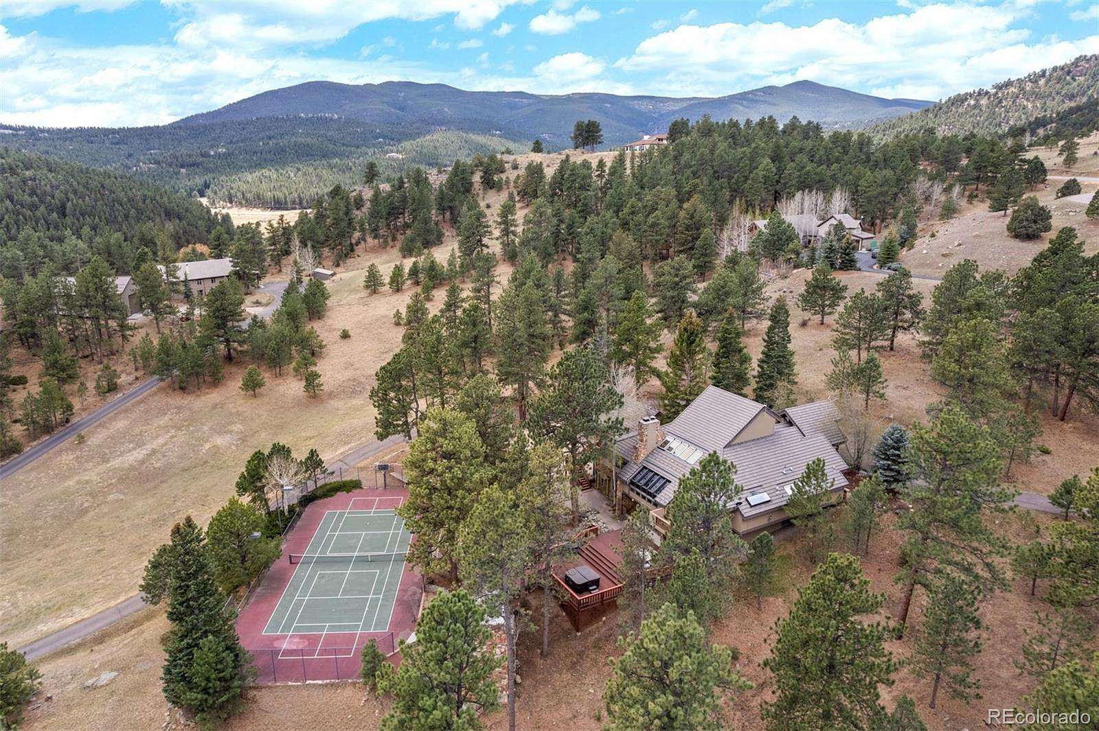 5 Acres of Land with Home for Sale in Evergreen, Colorado