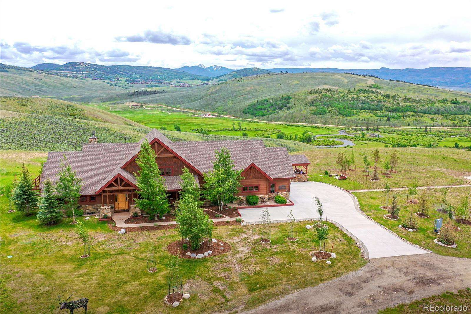 37.4 Acres of Recreational Land with Home for Sale in Granby, Colorado