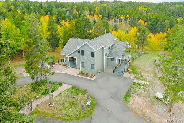 20 Acres of Recreational Land with Home for Sale in Conifer, Colorado