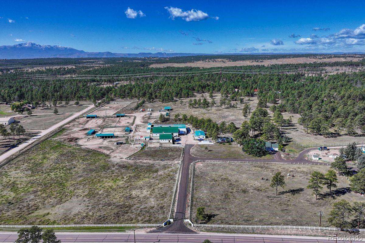 60 Acres of Land with Home for Sale in Elbert, Colorado