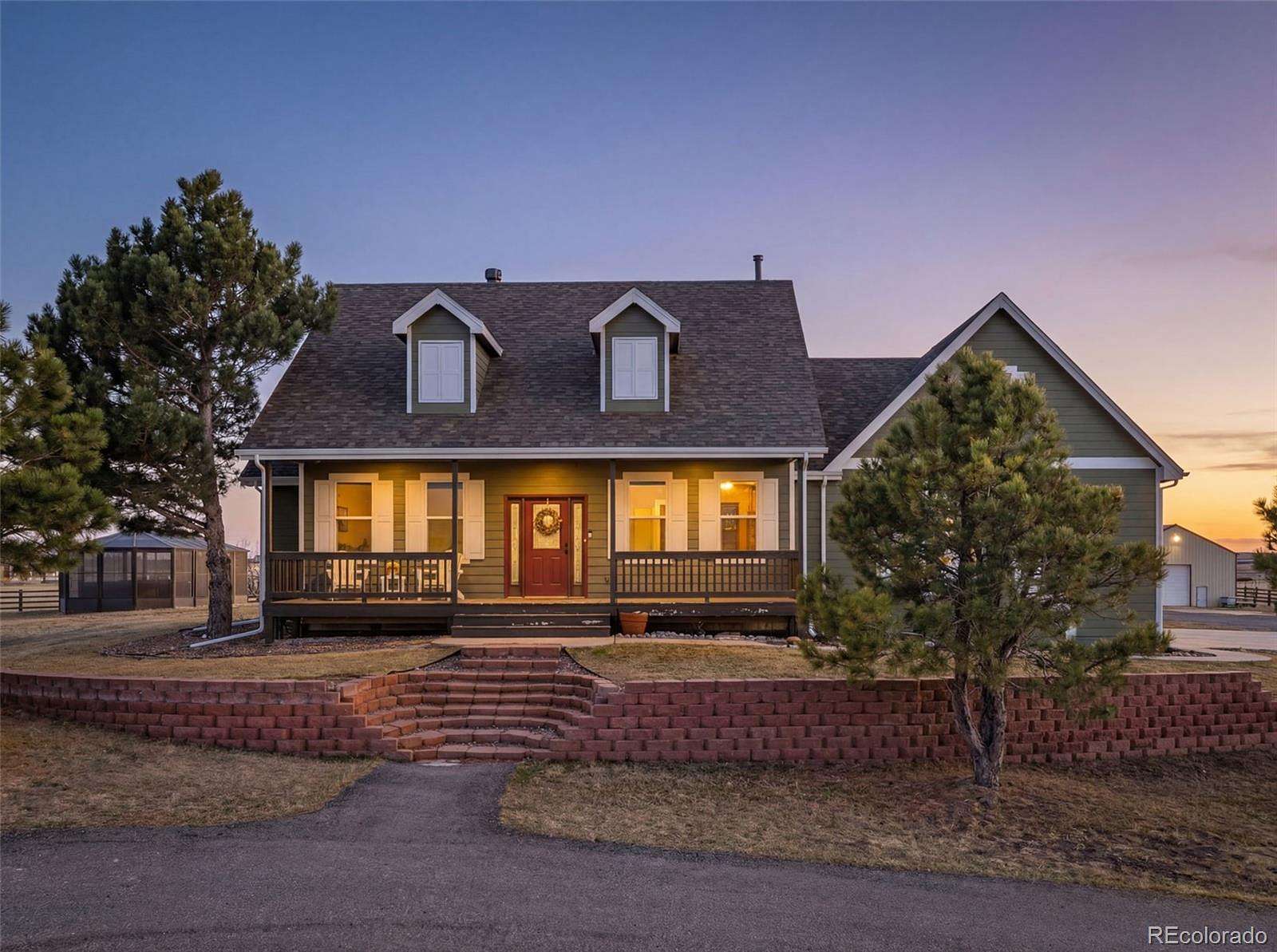 10.4 Acres of Land with Home for Sale in Kiowa, Colorado