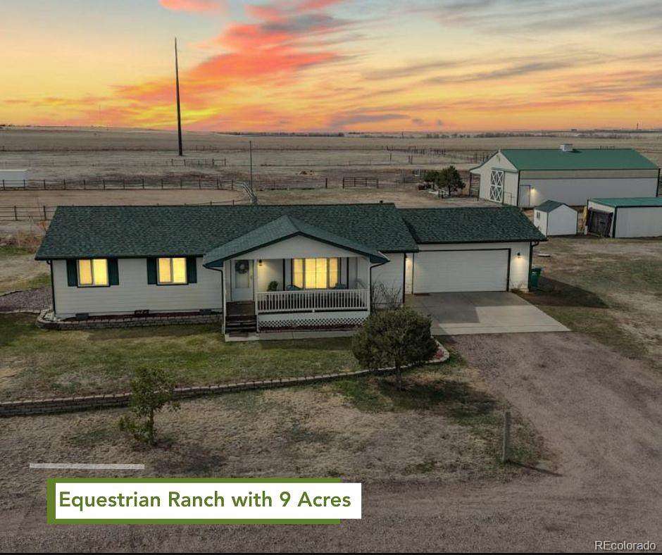 9 Acres of Land with Home for Sale in Brighton, Colorado