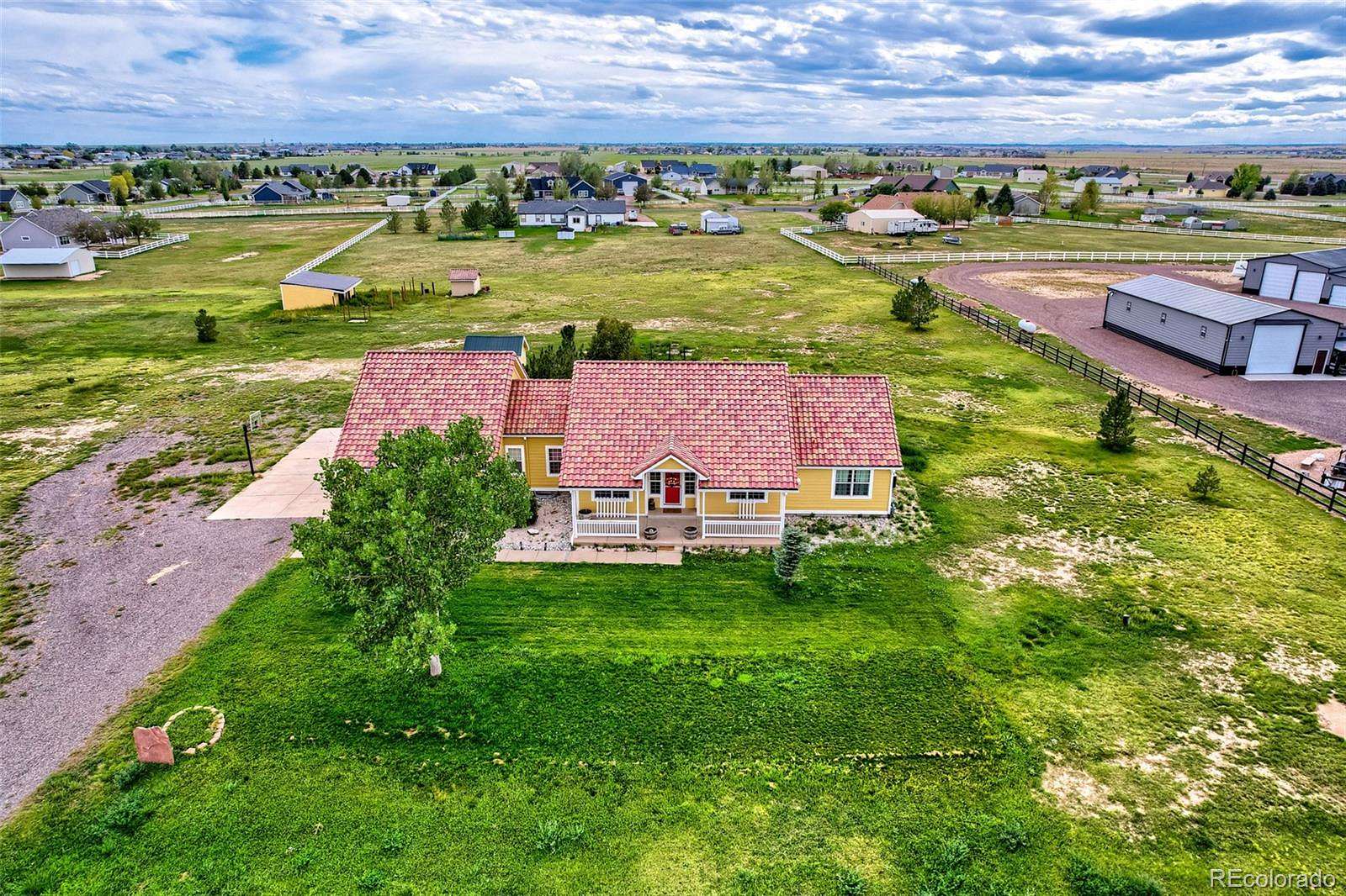 2.6 Acres of Land with Home for Sale in Strasburg, Colorado