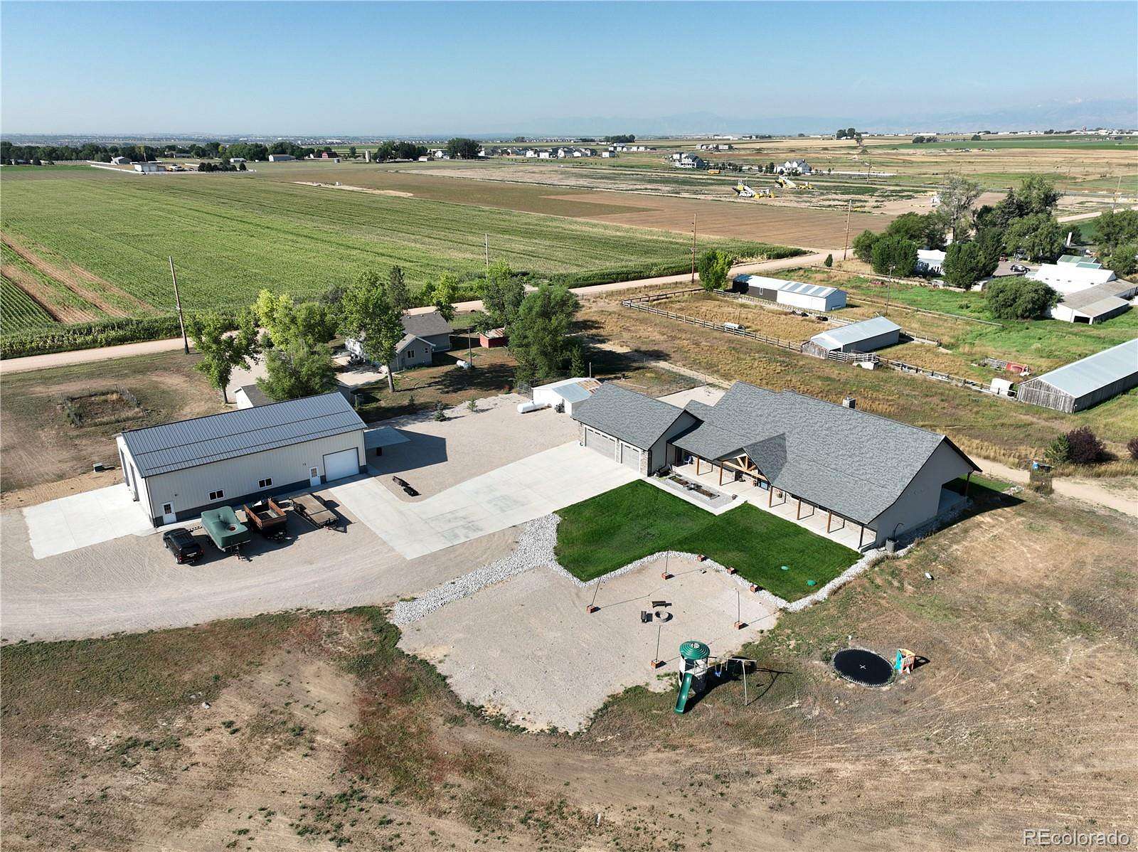 2.2 Acres of Land with Home for Sale in Platteville, Colorado