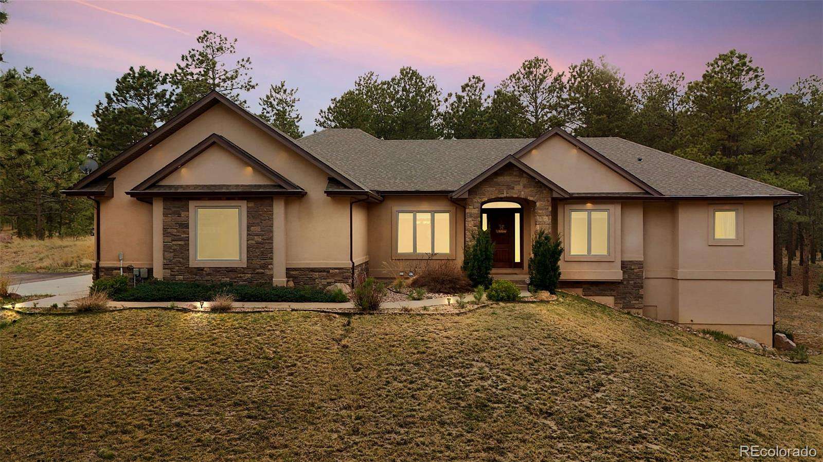 2.54 Acres of Land with Home for Sale in Colorado Springs, Colorado