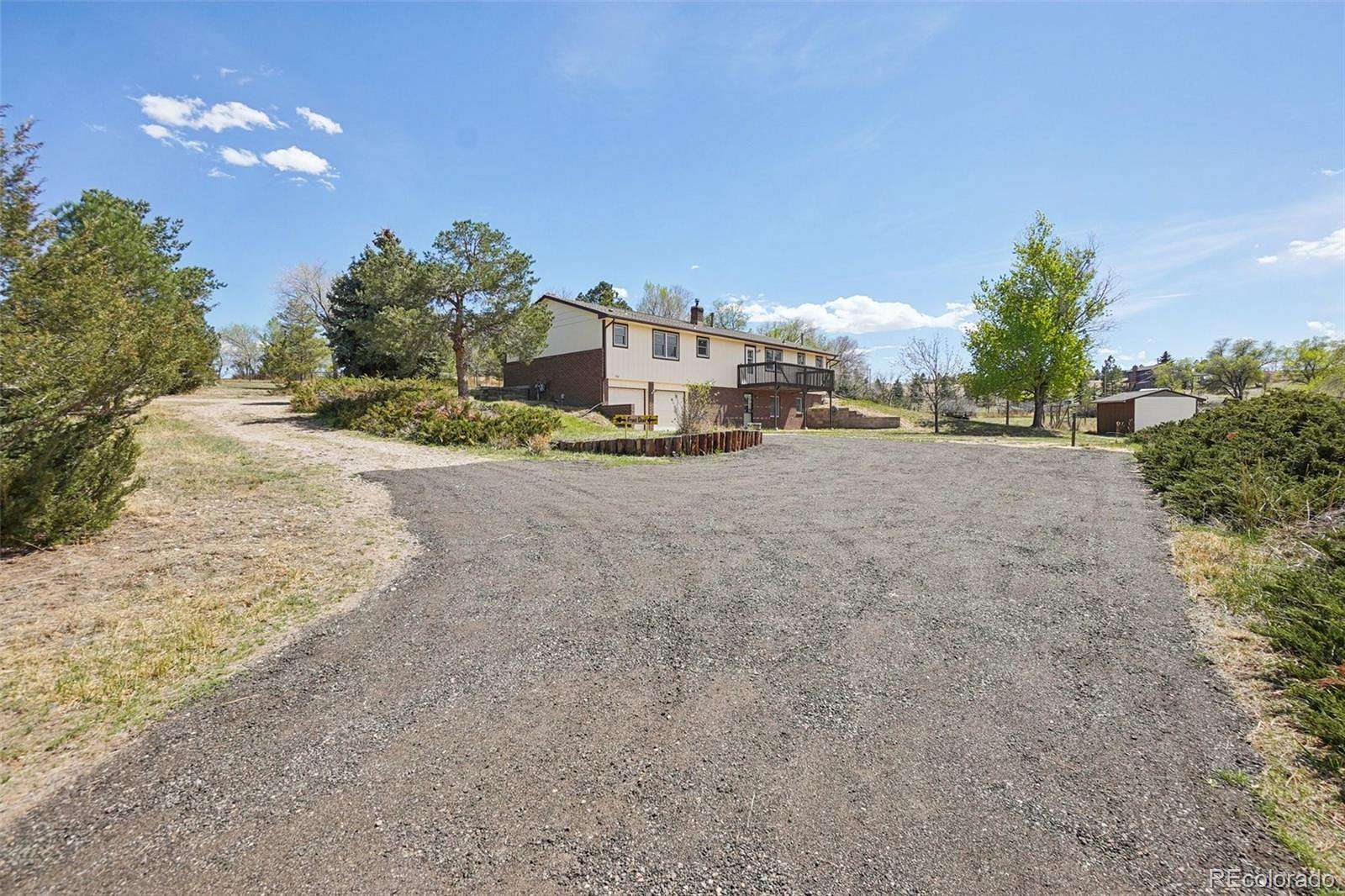 5 Acres of Land with Home for Sale in Parker, Colorado