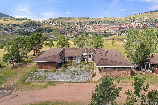 4 Acres of Land with Home for Sale in Cripple Creek, Colorado