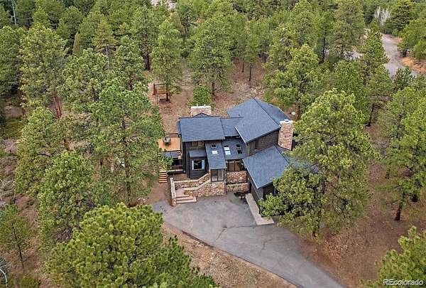 5 Acres of Land with Home for Sale in Evergreen, Colorado
