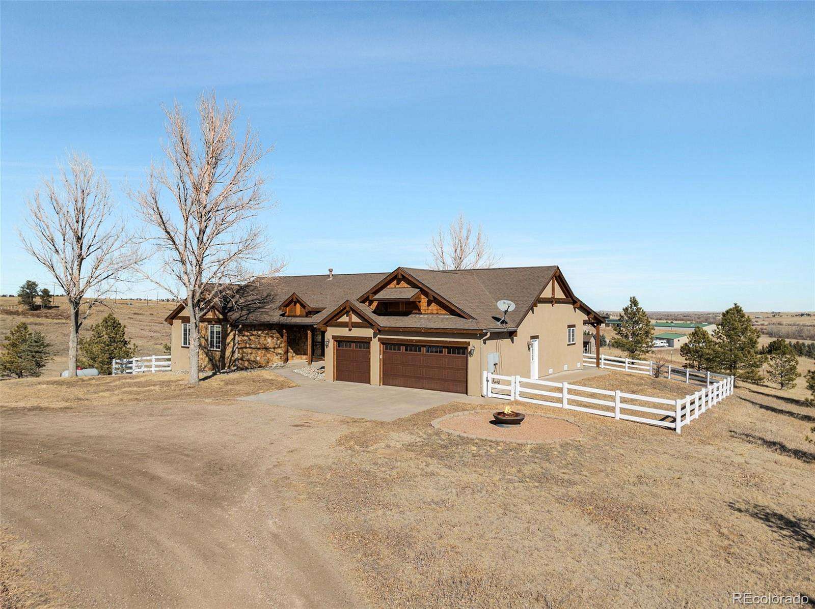 10.9 Acres of Land with Home for Sale in Elizabeth, Colorado