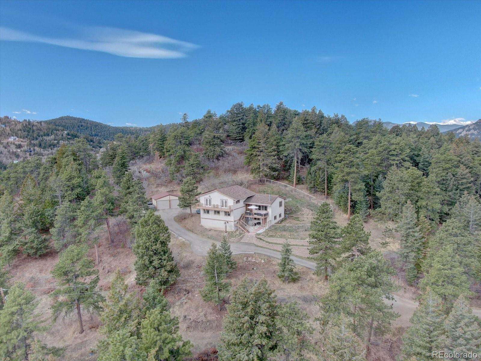 10 Acres of Land with Home for Sale in Morrison, Colorado