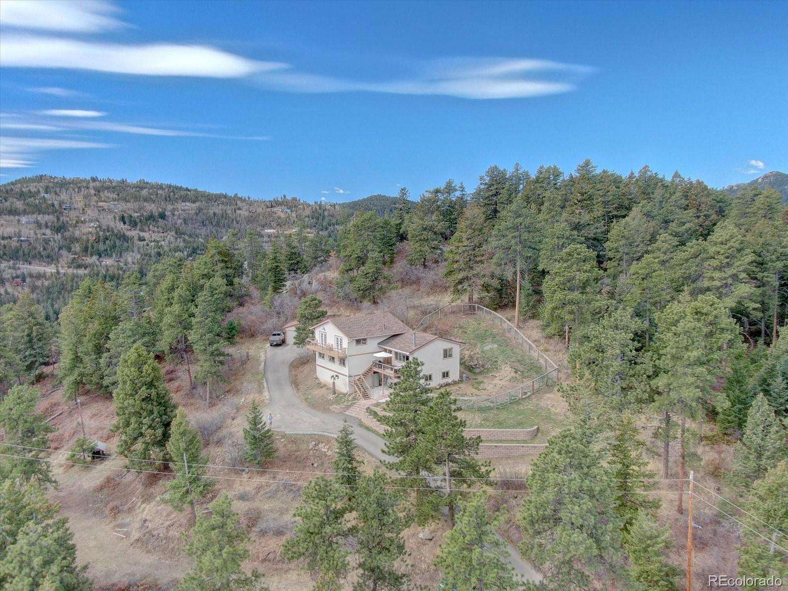 10 Acres of Land with Home for Sale in Morrison, Colorado