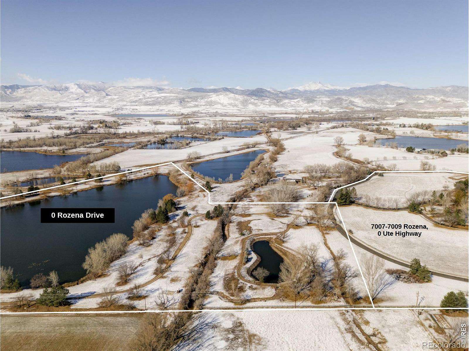 49.8 Acres of Land with Home for Sale in Longmont, Colorado