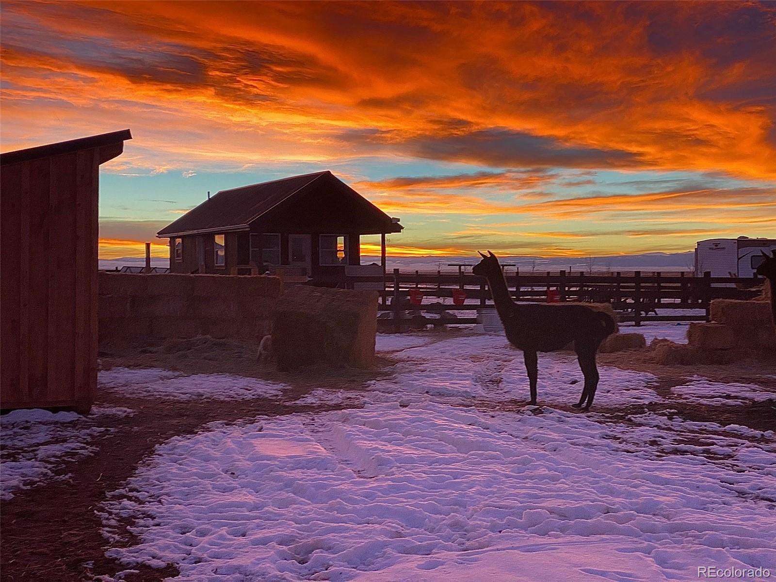 10 Acres of Land with Home for Sale in Blanca, Colorado