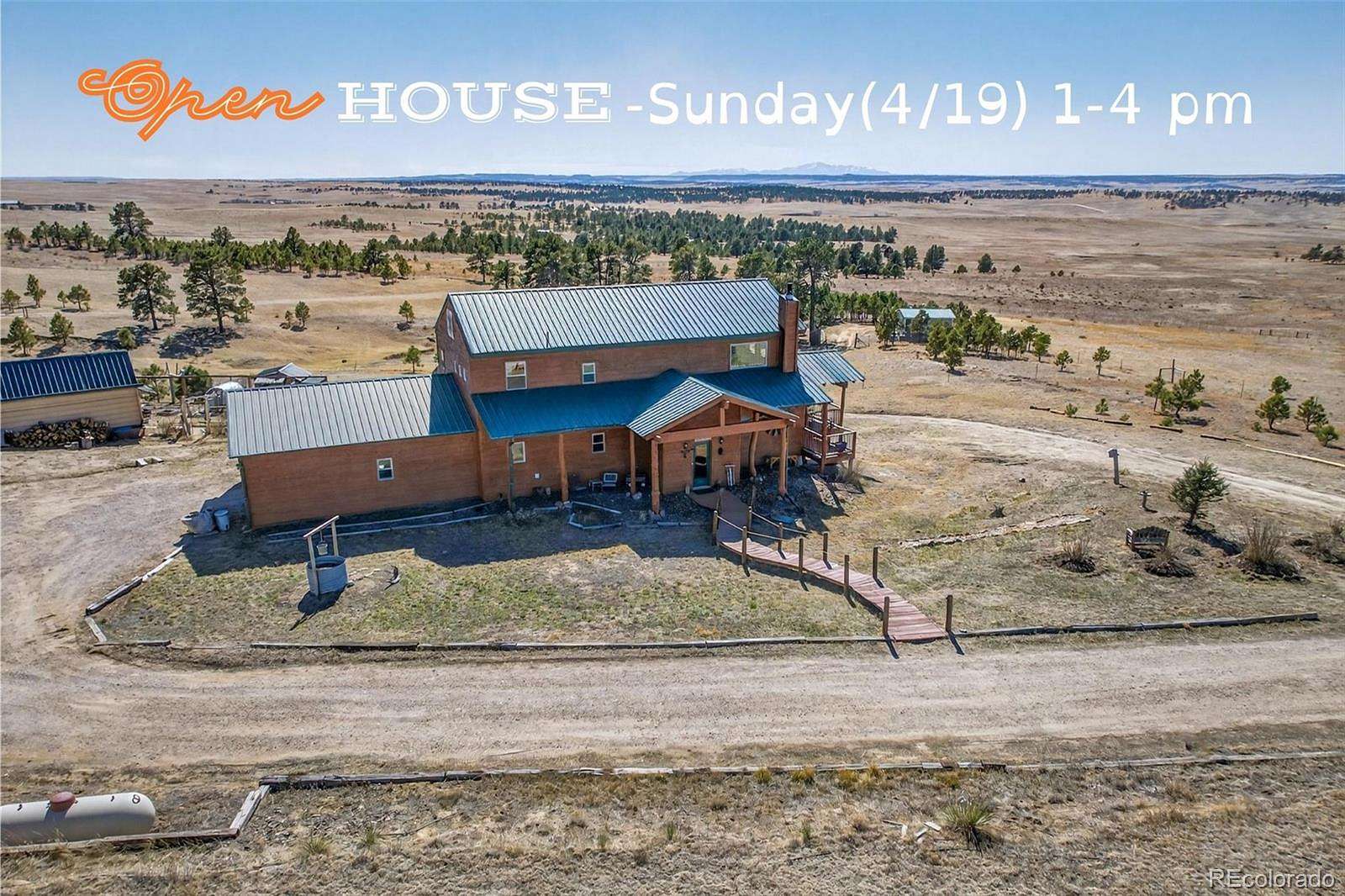 35.9 Acres of Land with Home for Sale in Ramah, Colorado